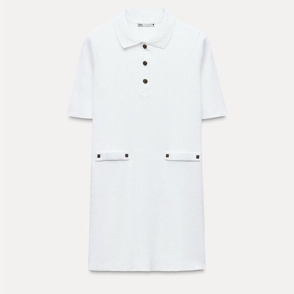 ZARA NWT SHORT RIB DRESS SIZE‎ S - Picture 5 of 12